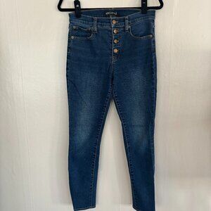 High Waisted Button Fly Jcrew Mercantile Jeans